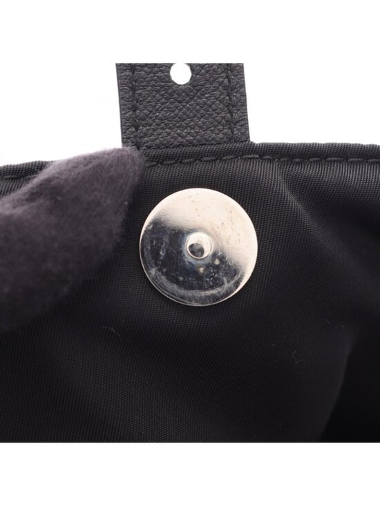 Prada Backpack Vela Black Nylon Saffiano Leather main image 5